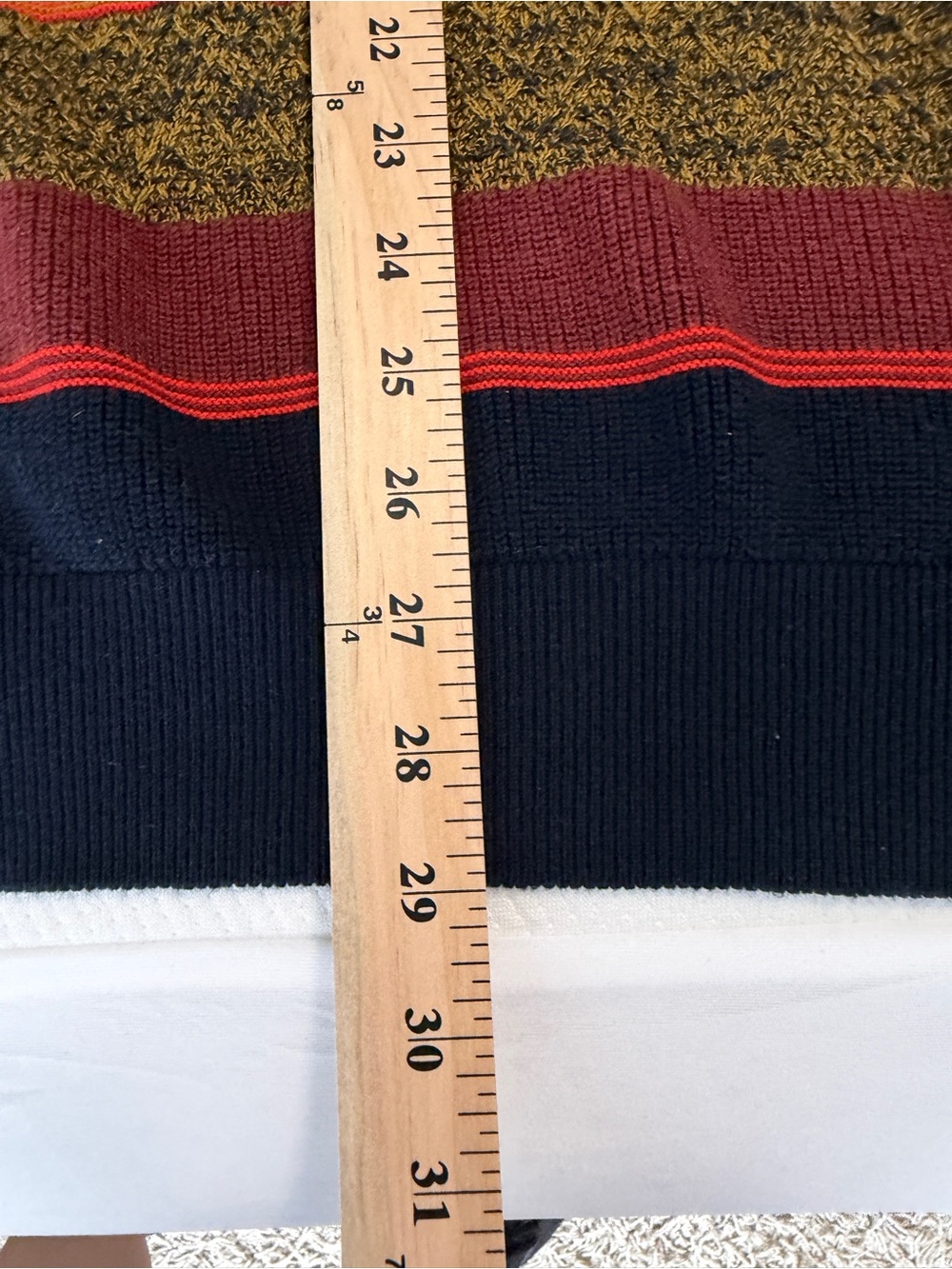 Scotch & Soda Grandpacore Gorpcore Multicolor Stripe Crewneck Sweater SzXL - Picture 11 of 12